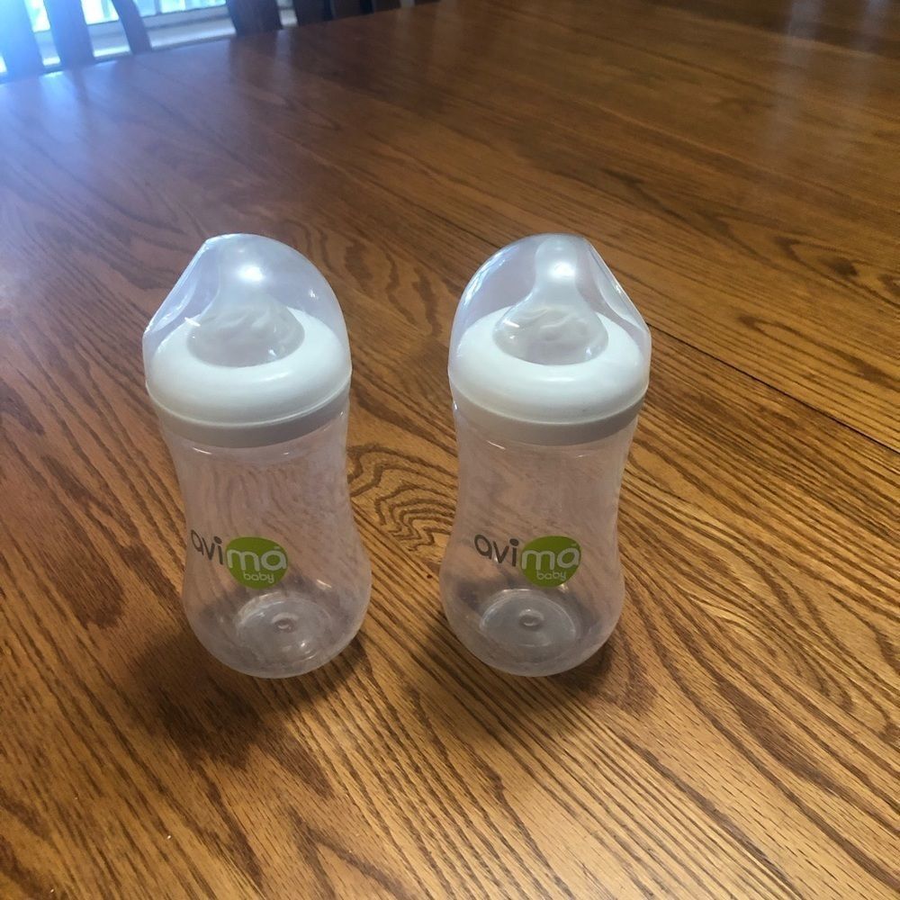 Avima baby 12 oz baby bottles set of 2